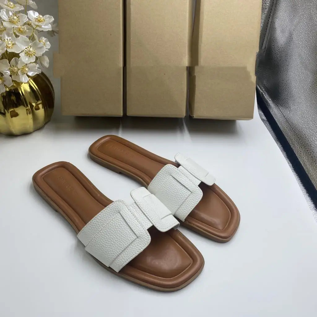 Variant image for Damen Flip Flops Transparent Größe 38 PU Flach-10