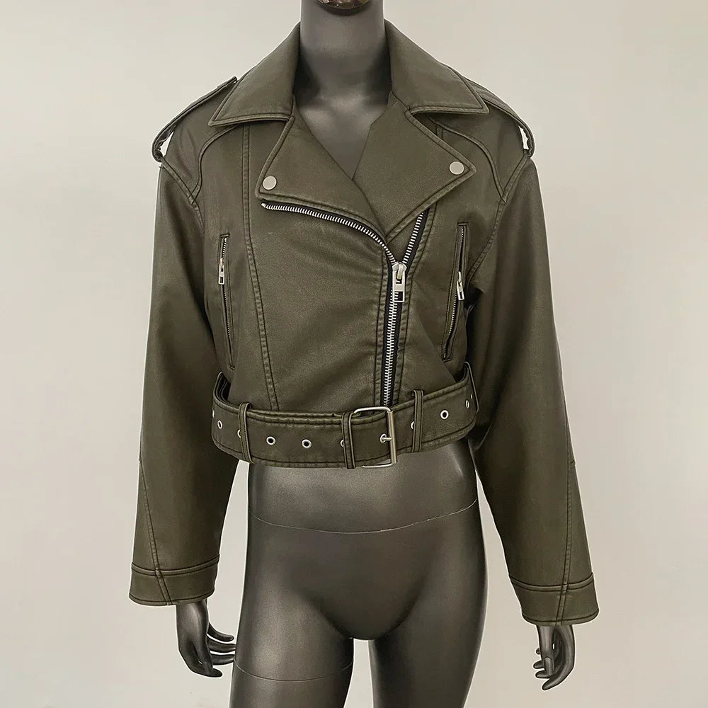 AMARIS BOMBERJACKE – URBAN BIKER STYLE IN KHAKI & GRAU