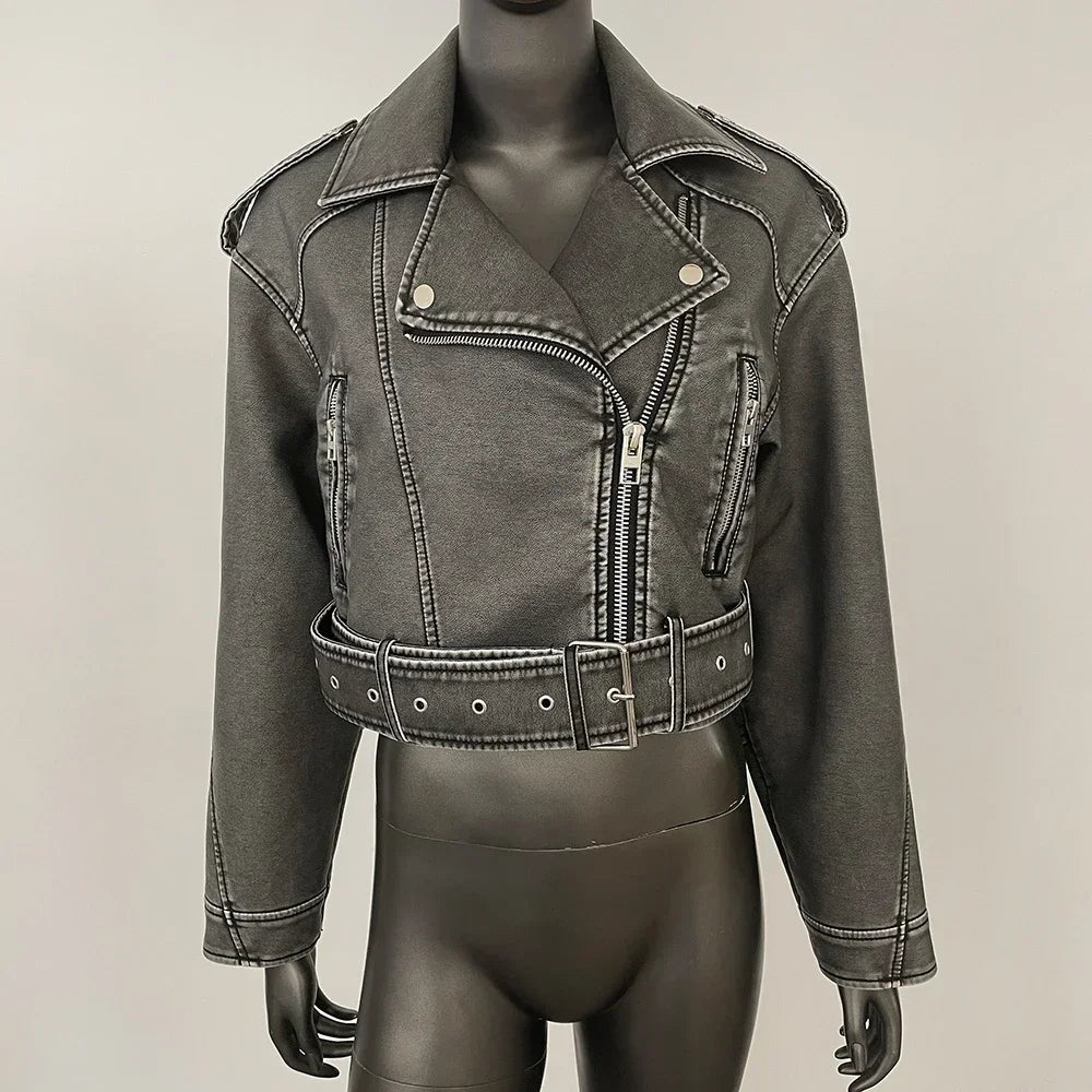 AMARIS BOMBERJACKE – URBAN BIKER STYLE IN KHAKI & GRAU