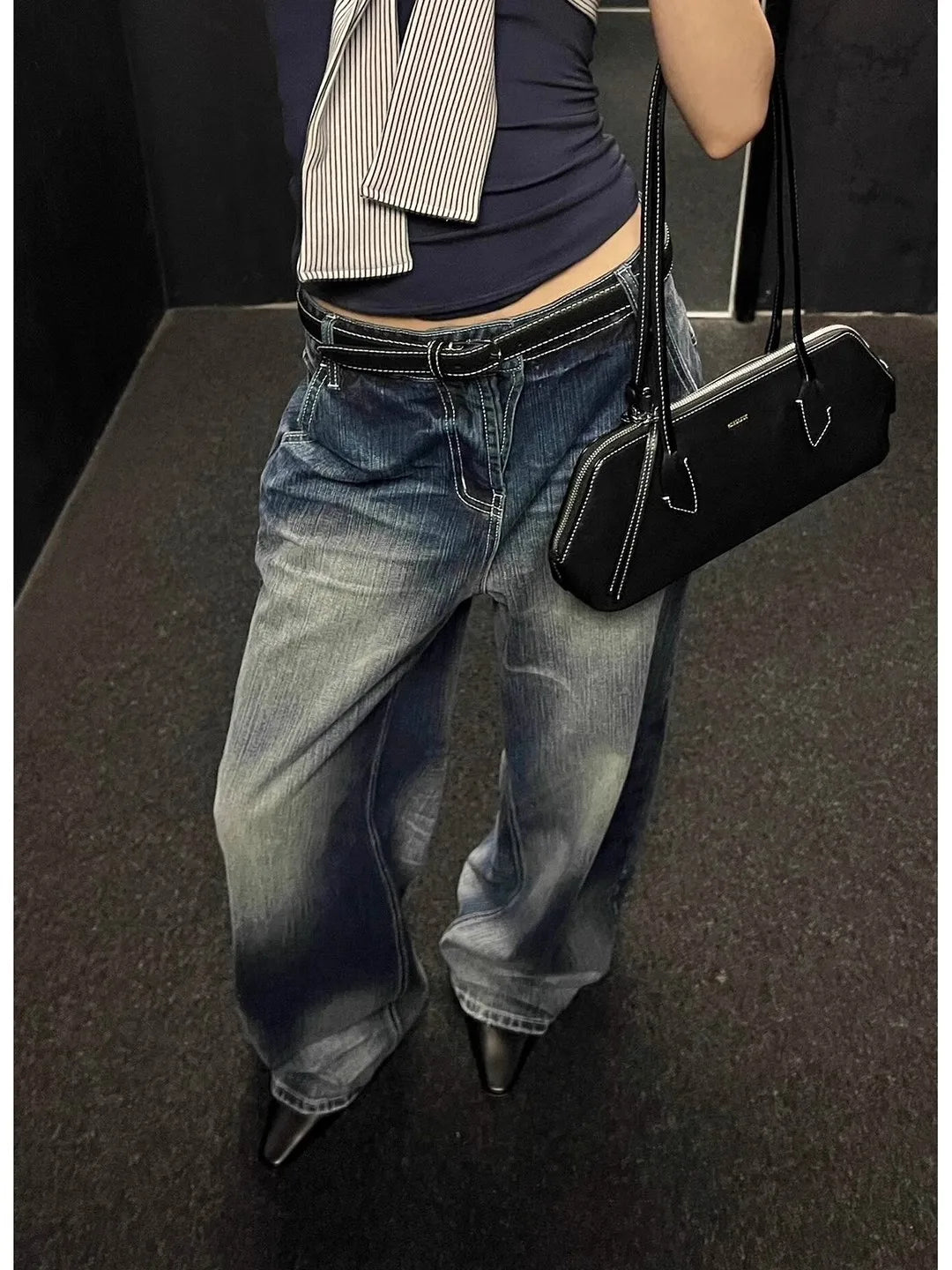 BROOKLYN BAGGY-JEANS WEIT GESCHNITTEN IM VINTAGE-LOOK