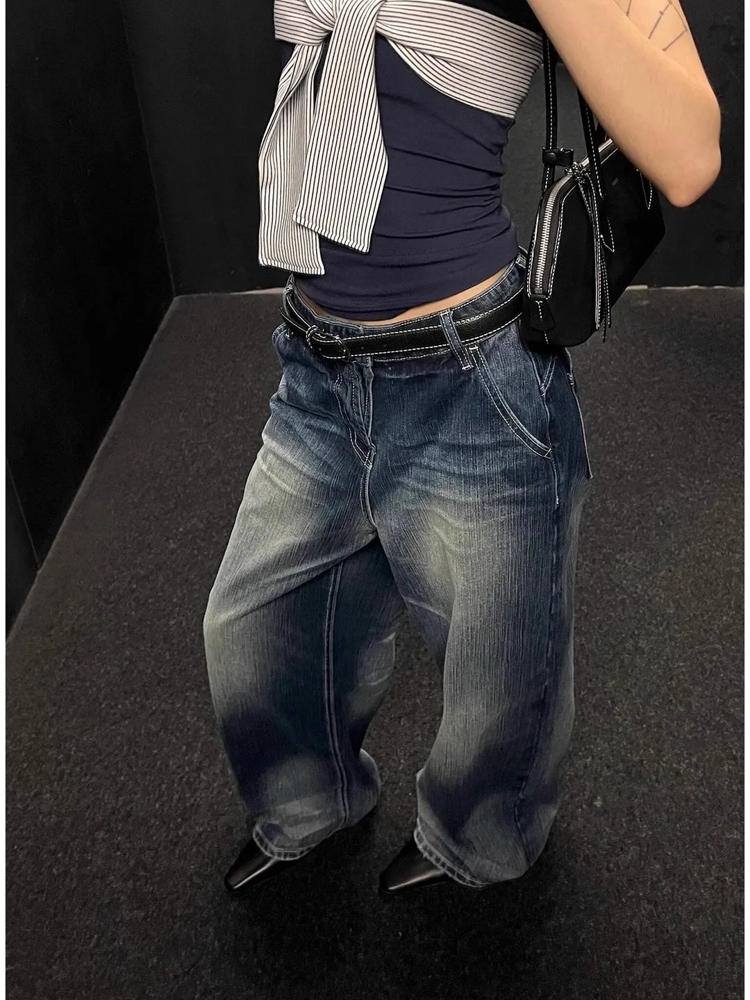 BROOKLYN BAGGY-JEANS WEIT GESCHNITTEN IM VINTAGE-LOOK