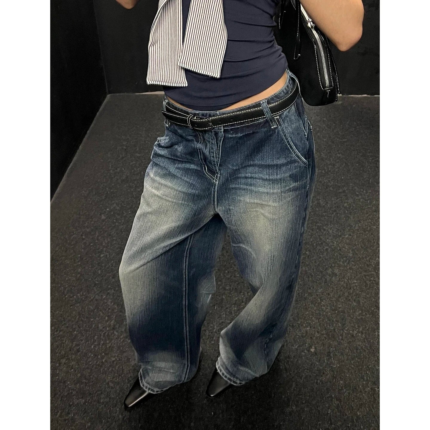 BROOKLYN BAGGY-JEANS WEIT GESCHNITTEN IM VINTAGE-LOOK