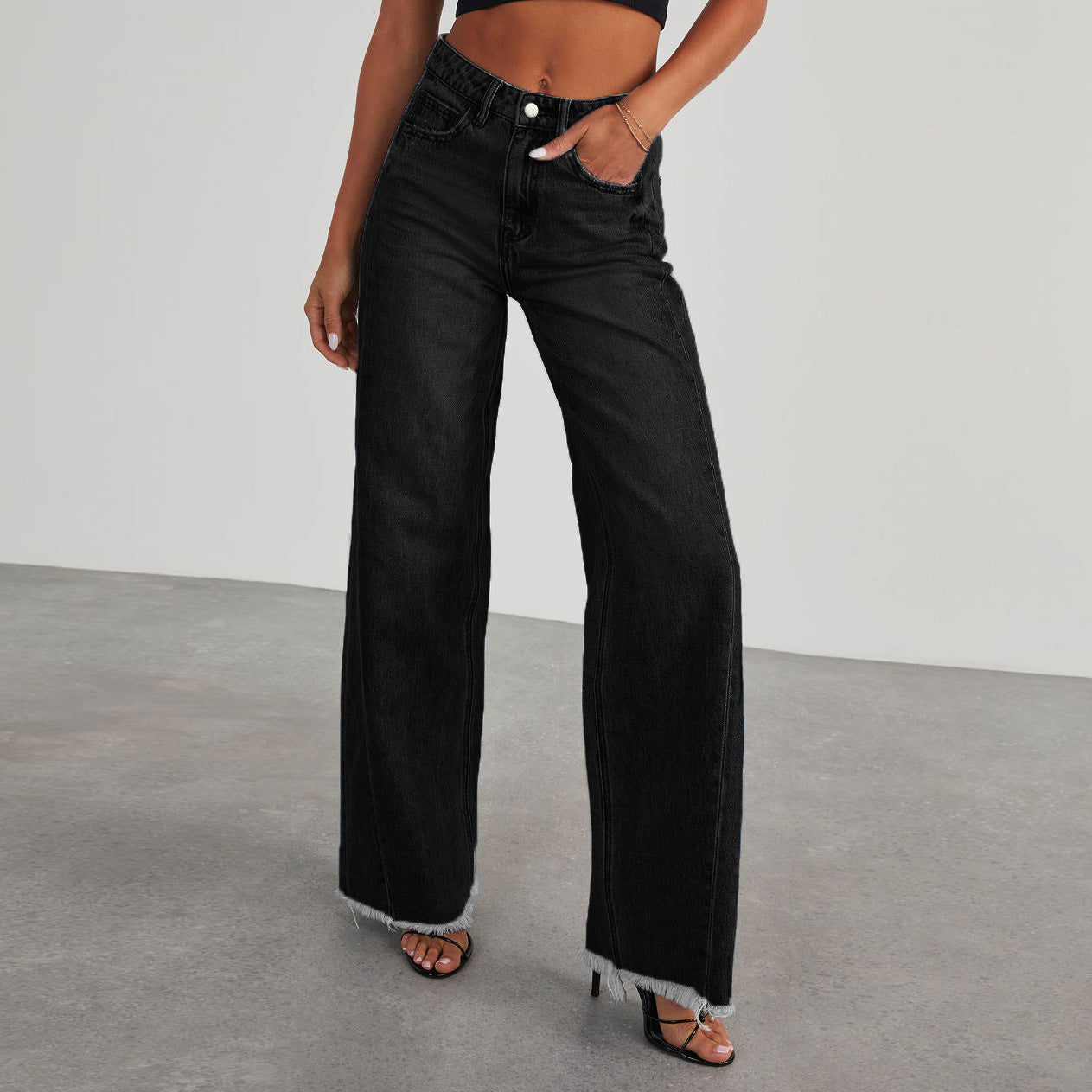 HIGH-WAIST JEANS DAMEN