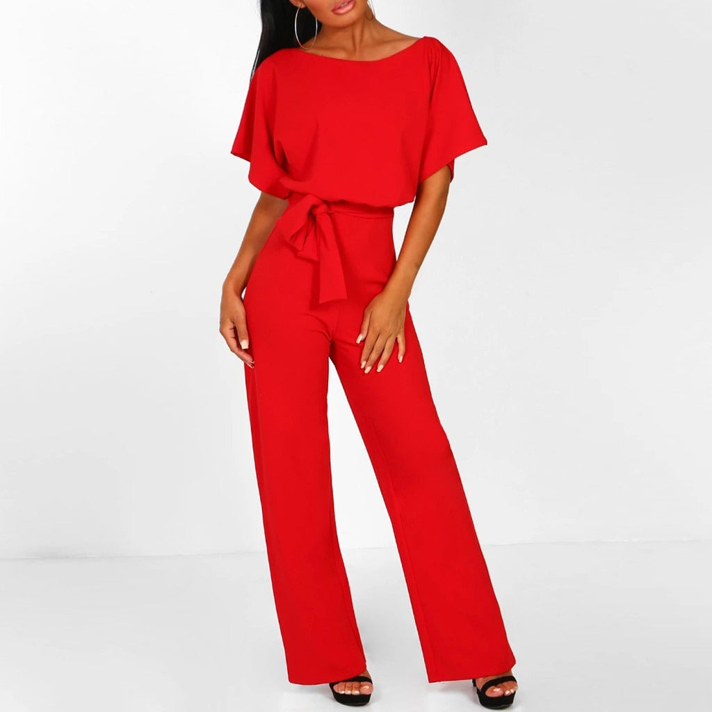 Variant image for Damen Jumpsuit Schwarz Größe M Polyester - Eleganter Einteiler für Sommer und besondere Anlässe-24