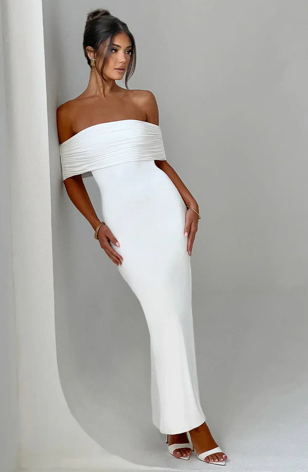 CELINE – OFF-SHOULDER ABENDKLEID