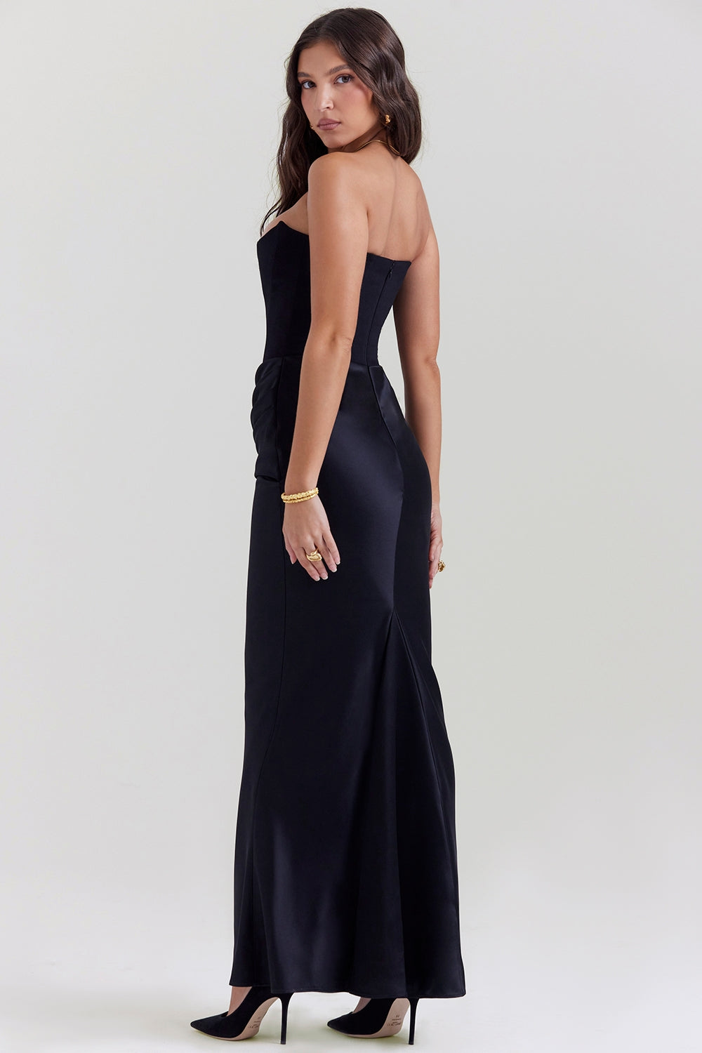 ANIKA I SCHULTERFREIES KLEID