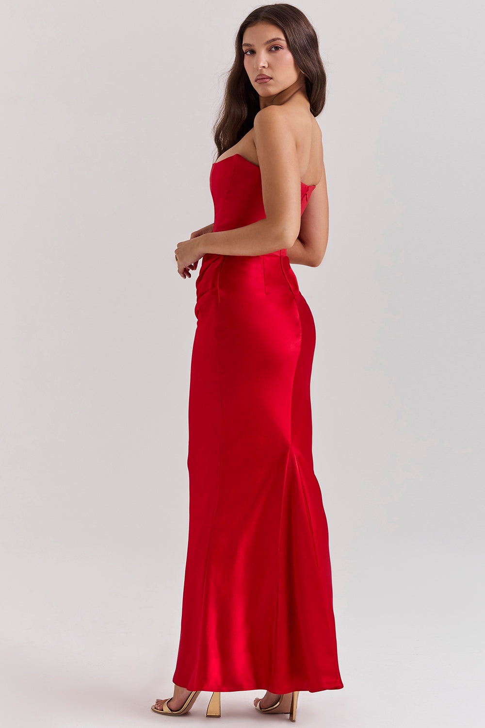 ANIKA I SCHULTERFREIES KLEID