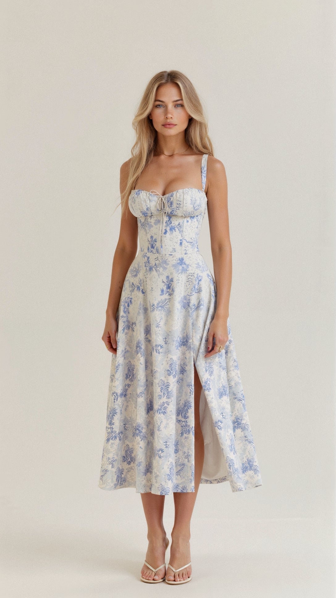 KIANA | KORSETT MIDIKLEID