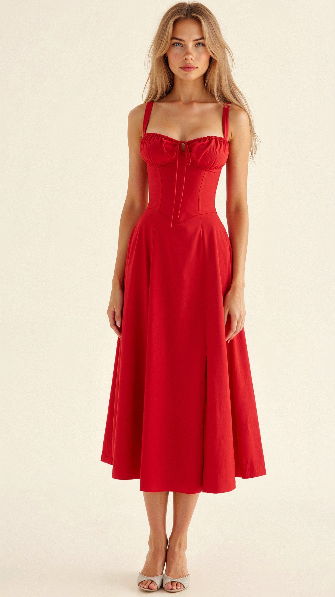 KIANA | KORSETT MIDIKLEID