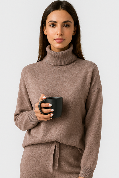 MAELI LOUNGESET – DAMEN ZWEITEILER MIT PULLOVER UND HOSE