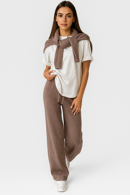 MAELI LOUNGESET – DAMEN ZWEITEILER MIT PULLOVER UND HOSE