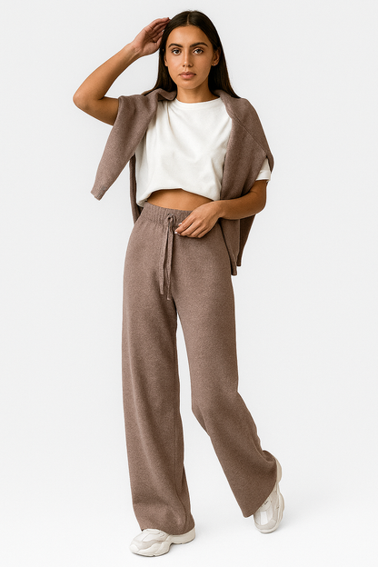 MAELI LOUNGESET – DAMEN ZWEITEILER MIT PULLOVER UND HOSE
