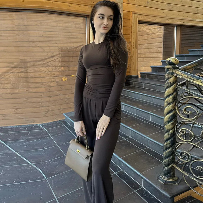 VALERIA ZWEITEILER – ELEGANTES SET MIT LANGARM & HOSE