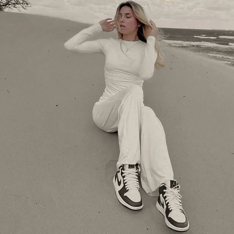 VALERIA ZWEITEILER – ELEGANTES SET MIT LANGARM & HOSE
