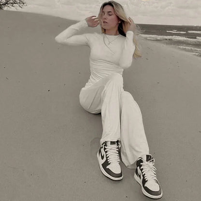 VALERIA ZWEITEILER – ELEGANTES SET MIT LANGARM & HOSE