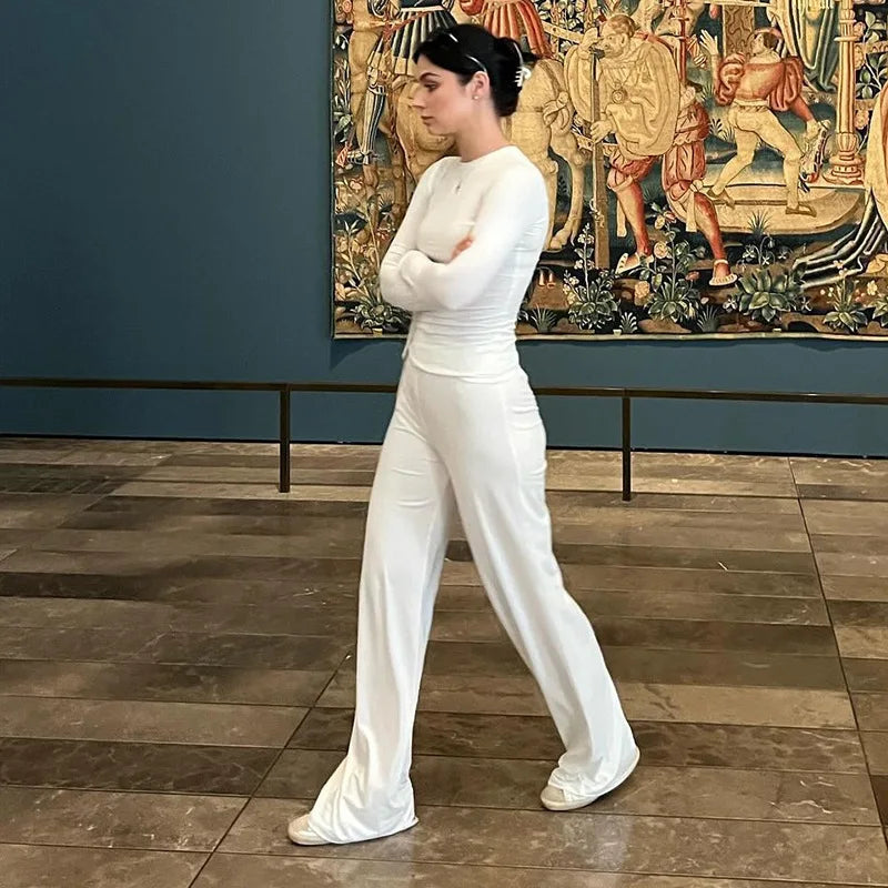 VALERIA ZWEITEILER – ELEGANTES SET MIT LANGARM & HOSE