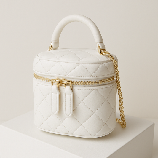 ELEGANTE MINI SCHULTERTASCHE MIT KETTE