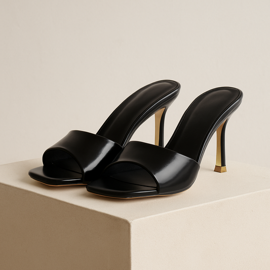 High Heel Slippers Damen
