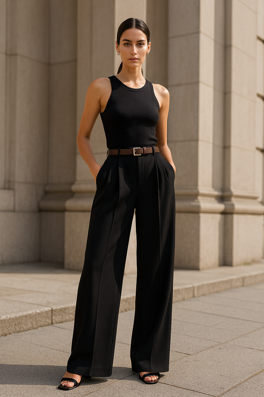 HIGH WAIST ANZUGHOSE