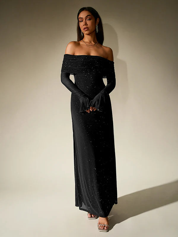 Lovella - Glitzerndes Eleganz Kleid 4