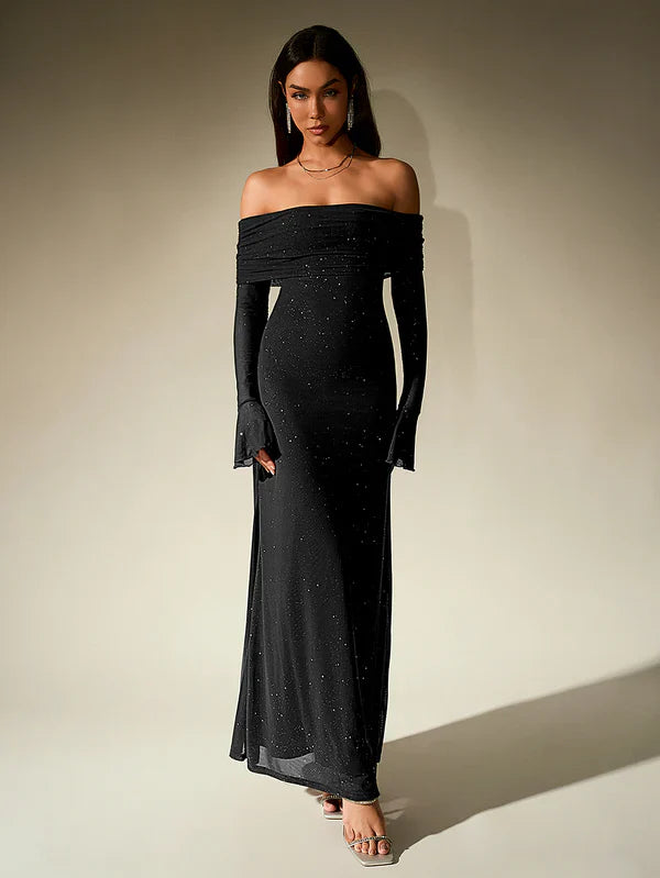 Lovella - Glitzerndes Eleganz Kleid 5