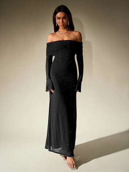 Lovella - Glitzerndes Eleganz Kleid 5