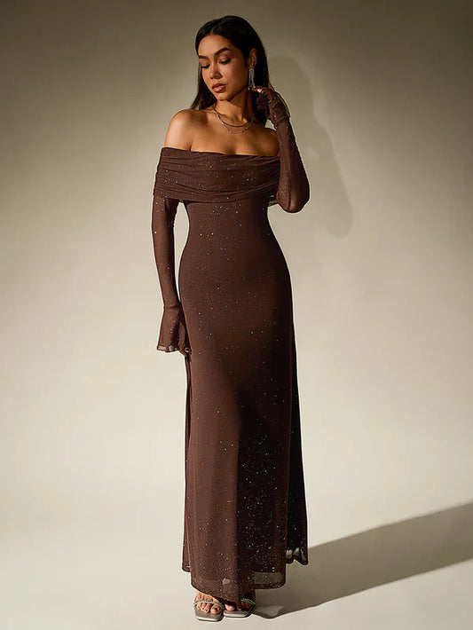 Lovella - Glitzerndes Eleganz Kleid 1