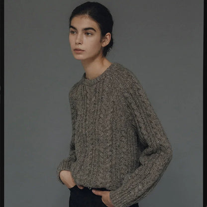LEONOR PULLOVER – ZOPFMUSTER IM OVERSIZE-LOOK