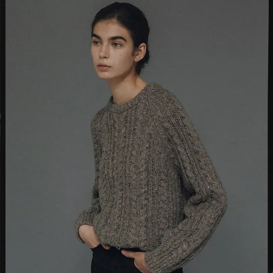 LEONOR PULLOVER – ZOPFMUSTER IM OVERSIZE-LOOK