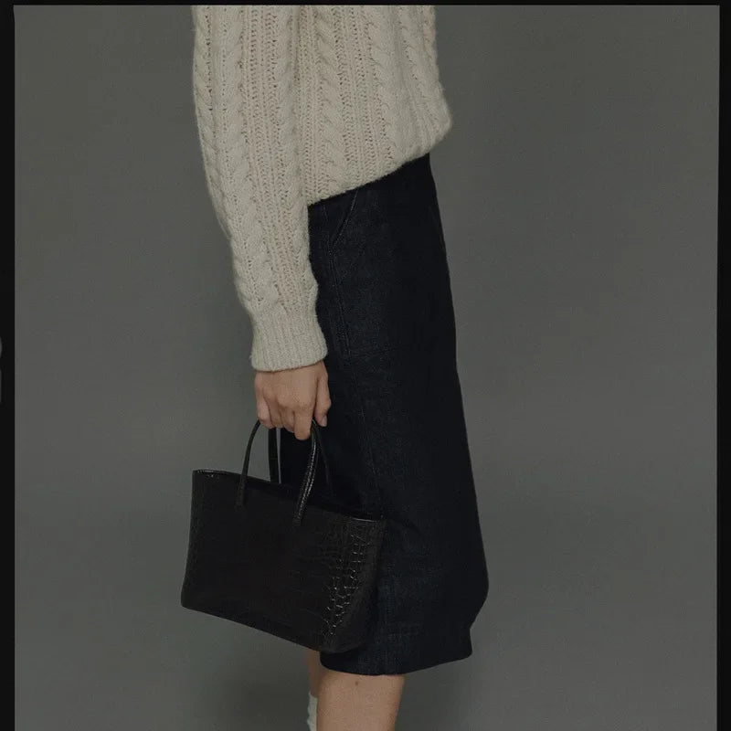 LEONOR PULLOVER – ZOPFMUSTER IM OVERSIZE-LOOK