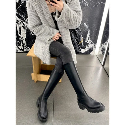 MIRELLA KNEE-HIGH STIEFEL – ELEGANT & WARM