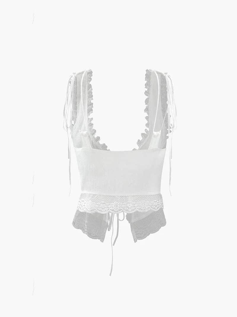 Emily | Spitzen-Crop-Top 1