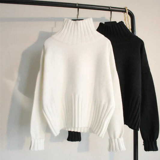 LIVIAN PULLOVER MIT HOHEM KRAGEN