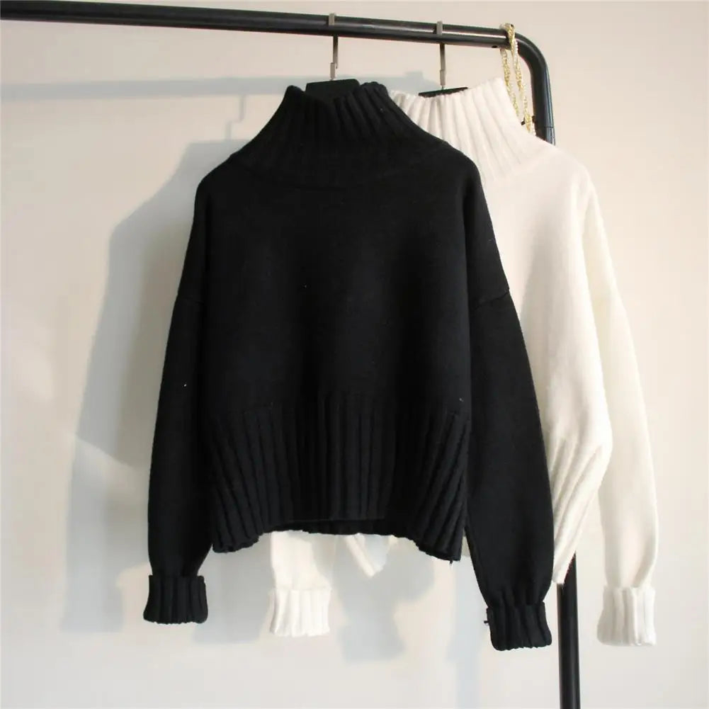 LIVIAN PULLOVER MIT HOHEM KRAGEN