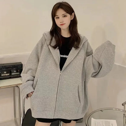 ARISA OVERSIZE SWEATSHIRT MIT KAPUZE – KOREAN STYLE