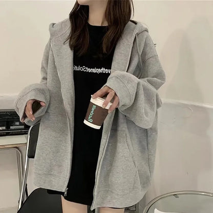 ARISA OVERSIZE SWEATSHIRT MIT KAPUZE – KOREAN STYLE