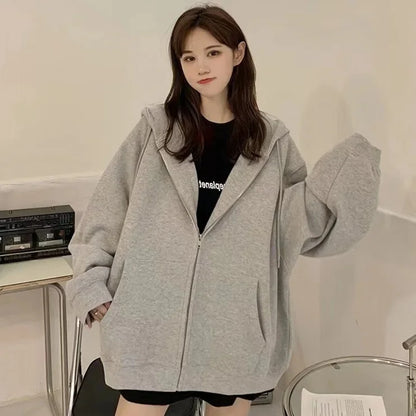 ARISA OVERSIZE SWEATSHIRT MIT KAPUZE – KOREAN STYLE