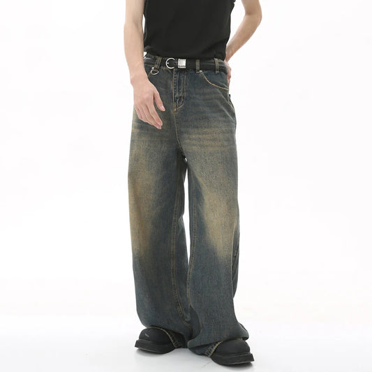 BRISBANE BAGGY-JEANS MIT VINTAGE-WASH UND WEITEM SCHNITT