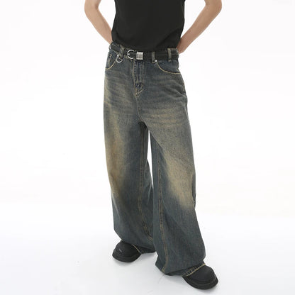 BRISBANE BAGGY-JEANS MIT VINTAGE-WASH UND WEITEM SCHNITT