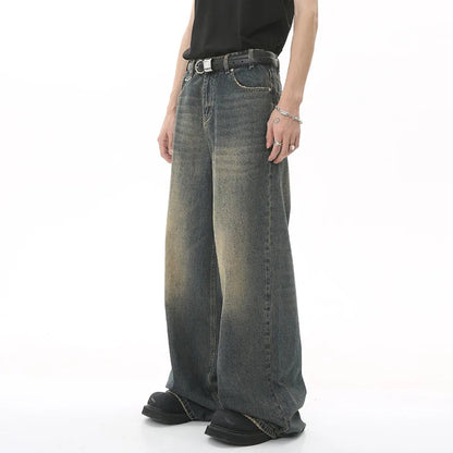 BRISBANE BAGGY-JEANS MIT VINTAGE-WASH UND WEITEM SCHNITT