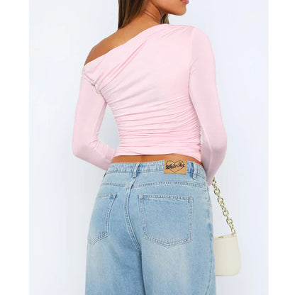 Käthe | Schickes Twisted Long Sleeve Top für Frauen 7