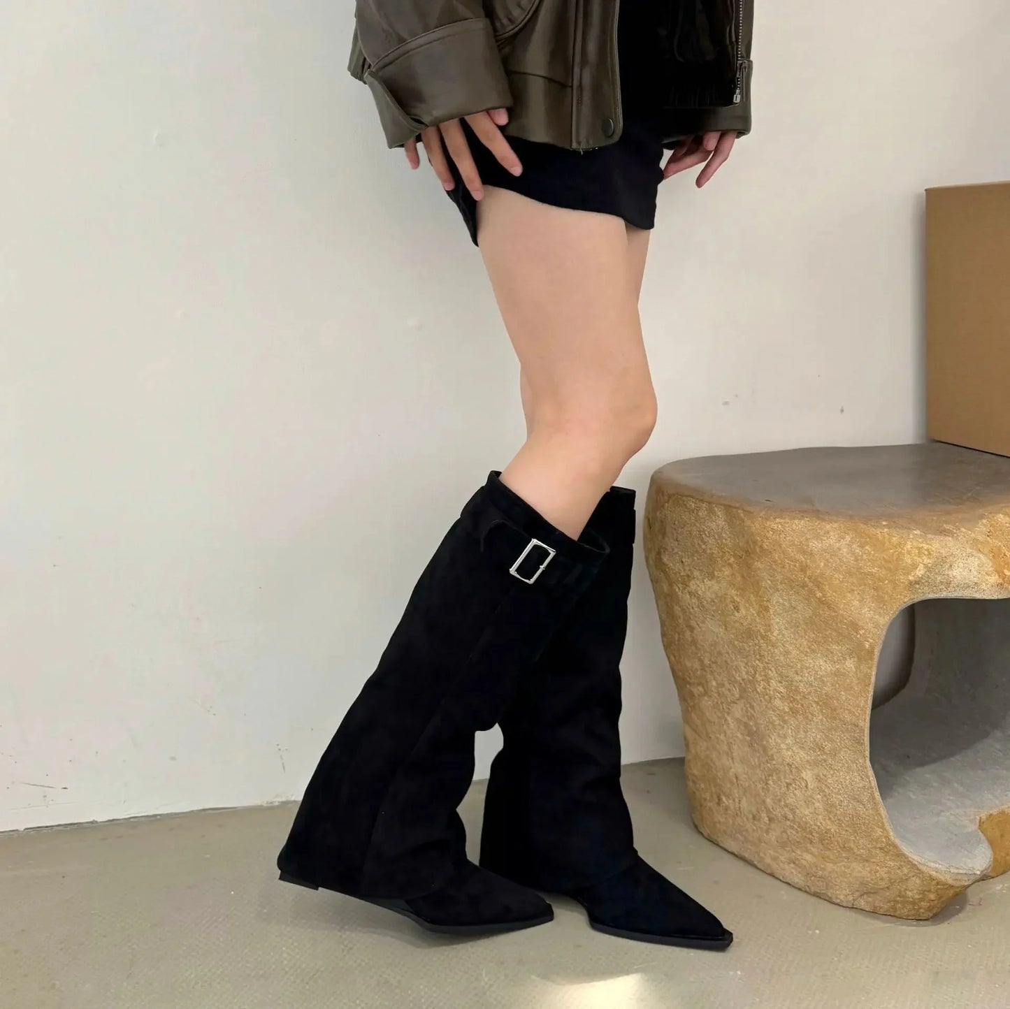 AMELIE KEILABSATZ STIEFEL – ELEGANT & KOMFORTABEL
