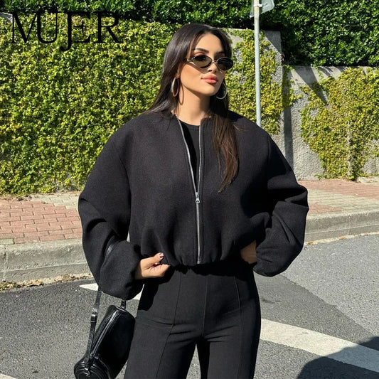 MONTEREY BOMBERJACKE DAMEN – OVERSIZED & GEFÜTTERT MIT ZIPPER