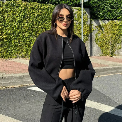 MONTEREY BOMBERJACKE DAMEN – OVERSIZED & GEFÜTTERT MIT ZIPPER