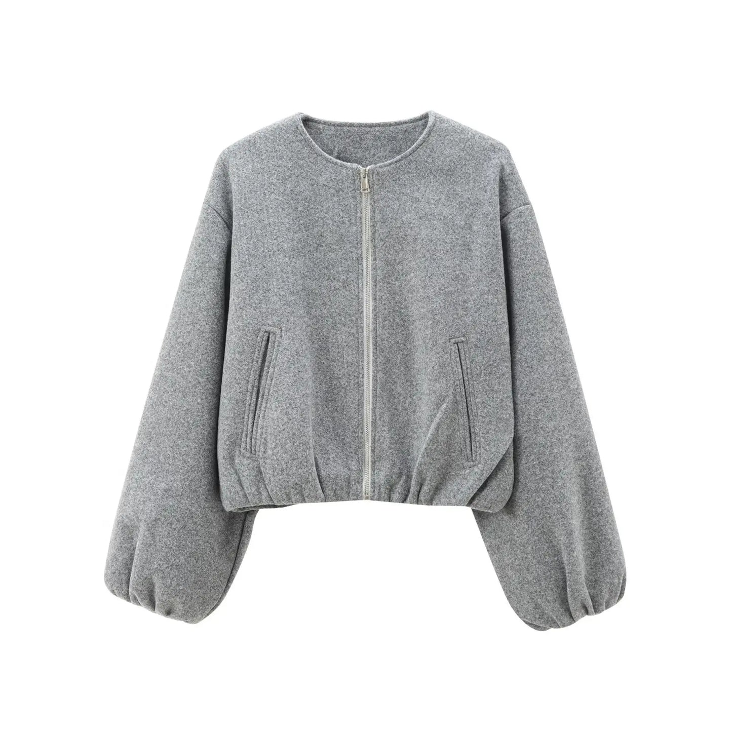 MIREYA BOMBERJACKE MIT RUNDHALS