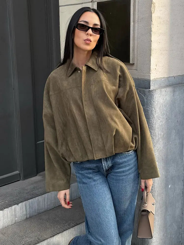 MIREYA CARGOJACKE – WILDLEDERLOOK & VINTAGE-CHARME