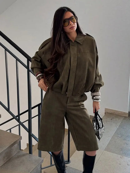 MIREYA CARGOJACKE – WILDLEDERLOOK & VINTAGE-CHARME
