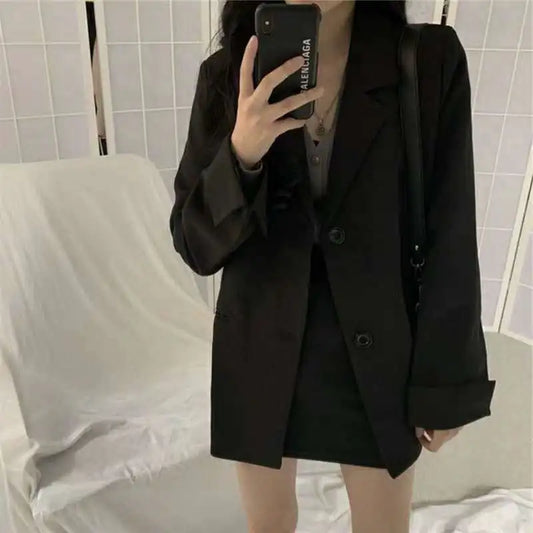 CIA BLAZER – LOCKERER DAMENBLAZER MIT KNÖPFEN FÜR FRÜHLING & HERBST