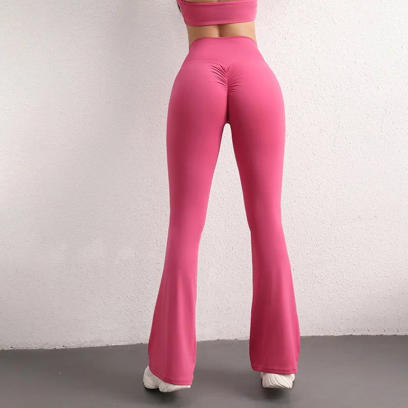 ARLENA SCRUNCH LEGGINGS MIT HIGH WAIST IN VIELEN FARBEN