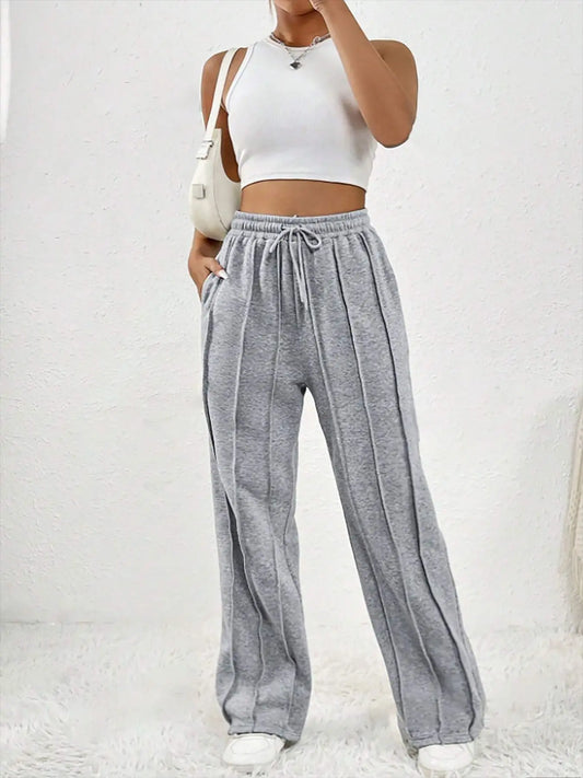 RAVENNA JOGGER – LOCKERE FREIZEITHOSE MIT STREIFEN FÜR DAMEN